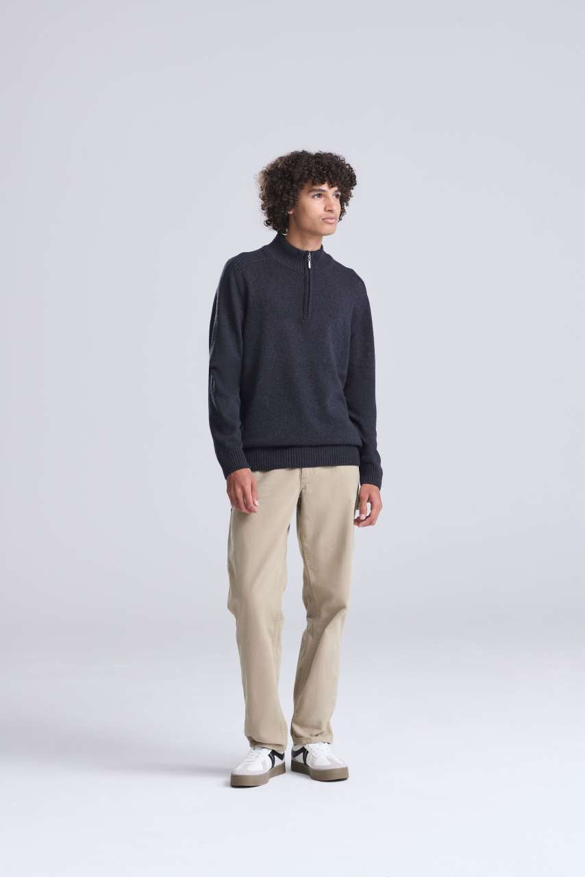 Wakhan 1/4 Zip Sustainable Sweater - Ecologie (3 of 6) | utt:dd89d1959786