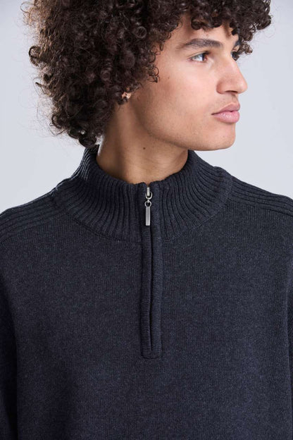 Wakhan 1/4 Zip Sustainable Sweater - Ecologie (4 of 6) | utt:879f5ad06b41