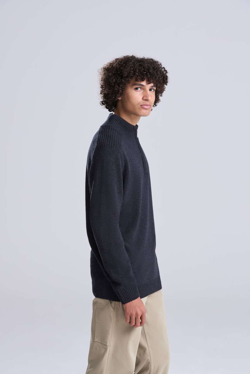 Wakhan 1/4 Zip Sustainable Sweater - Ecologie (5 of 6) | utt:515b0608bf87