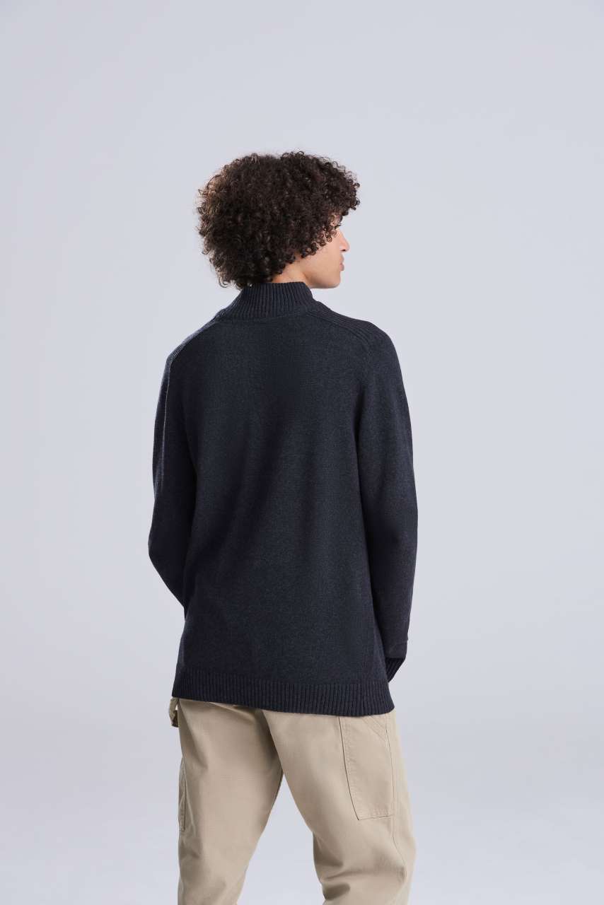 Wakhan 1/4 Zip Sustainable Sweater - Ecologie (6 of 6) | utt:4efd267a37a7
