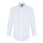 CHEMISE À MANCHES LONGUES EN POPELINE DE COTON STRETCH POUR HOMME