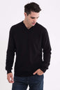PULL COL V EN COTON FINE JAUGE POUR HOMME