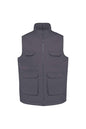 GILET UNISEXE REMBOURRÉ MULTI-POCHES EN POLYCOTON
