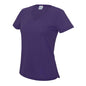 T-shirt cool à col en V pour femme