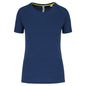 T-SHIRT DE SPORT COL ROND RECYCLÉ POUR FEMME