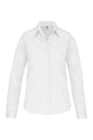 CHEMISE EN POPELINE DE COTON À MANCHES LONGUES POUR FEMME
