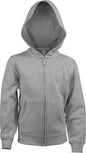 SWEAT-SHIRT À CAPUCHE AVEC FERMETURE ÉCLAIR ENTIÈRE POUR ENFANTS