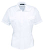 CHEMISE PILOTE À MANCHES COURTES POUR FEMME