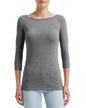 T-SHIRT EXTENSIBLE À MANCHES 3/4 POUR FEMME