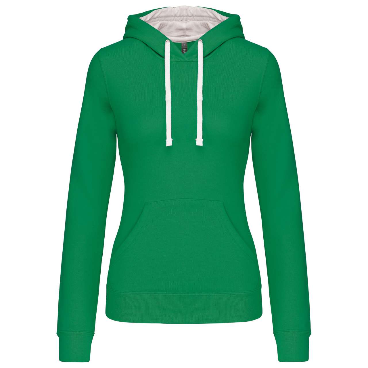 SWEAT-SHIRT À CAPUCHE CONTRASTÉ POUR FEMME