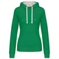SWEAT-SHIRT À CAPUCHE CONTRASTÉ POUR FEMME
