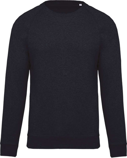SWEAT-SHIRT HOMME EN COTON BIOLOGIQUE À COL RAS DU COU ET MANCHES RAGLAN