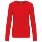 T-SHIRT À MANCHES LONGUES ET COL RAS DU COU POUR FEMME
