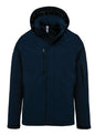 PARKA HOMME À CAPUCHE DOUBLÉE EN SOFTSHELL