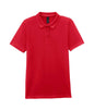 POLO DOUBLE PIQUÉ SOFTSTYLE® POUR FEMME AVEC 3 BOUTONS DE COULEUR ASSORTIE