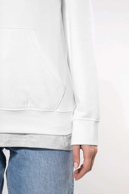 SWEAT-SHIRT À CAPUCHE CONTRASTÉ POUR FEMME
