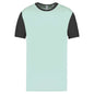 T-SHIRT BICOLORE À MANCHES COURTES POUR ADULTES