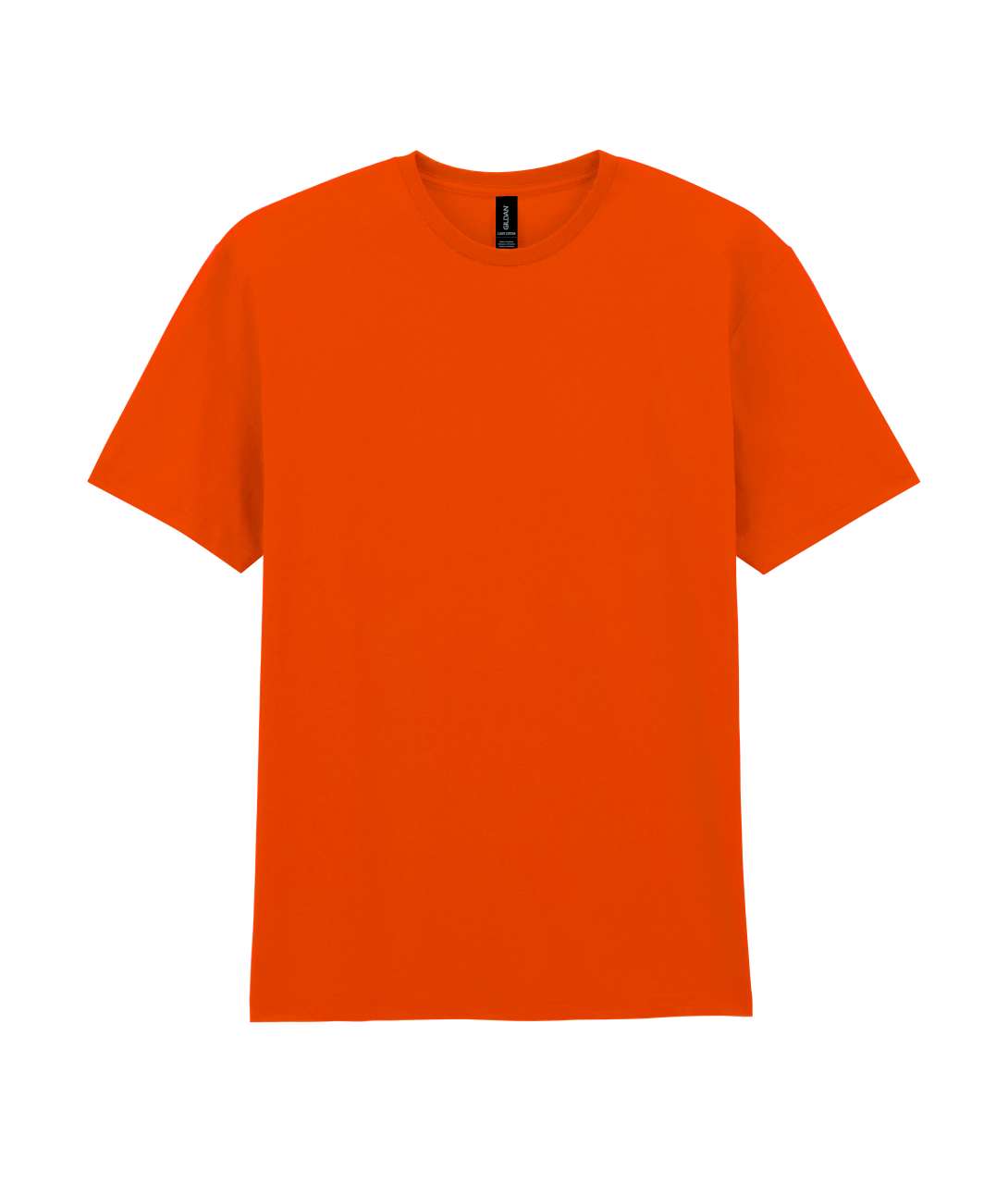 Light Cotton Adult T-Shirt in Orange | utt:c791258e20fe