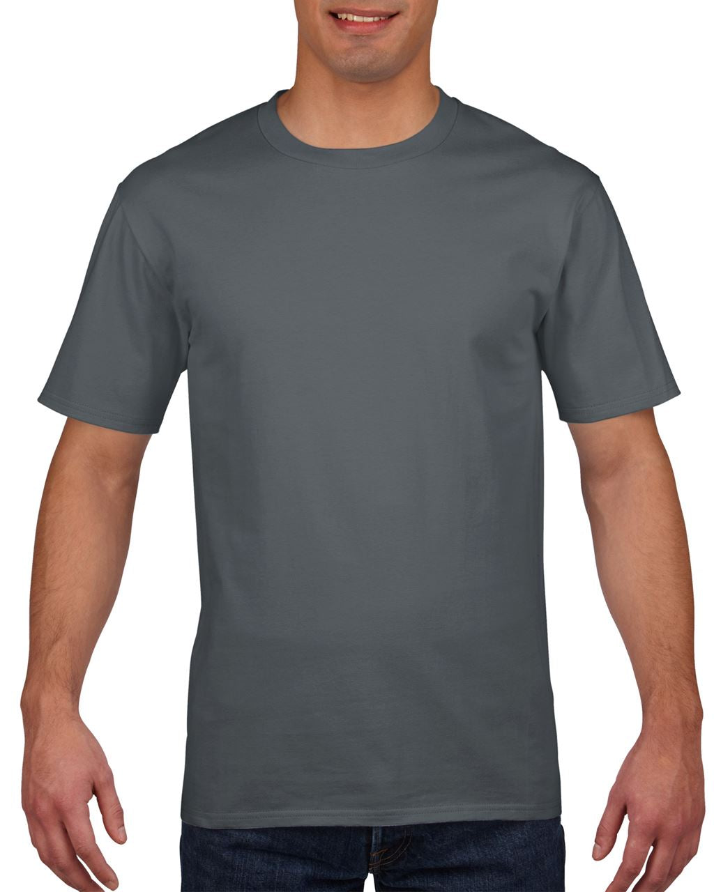Premium Cotton ® Adult T-Shirt in Charcoal