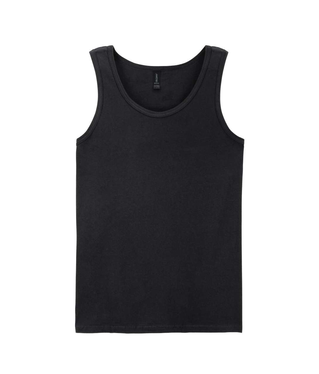 SOFTSTYLE™ ADULT TANK TOP in Black | utt:e072e9688862