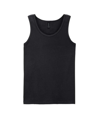 SOFTSTYLE™ ADULT TANK TOP in Black | utt:e072e9688862