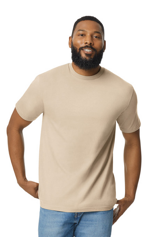 SOFTSTYLE™ MIDWEIGHT ADULT NO LABEL ENZYME WASH T-SHIRT - Gildan (1 of 2) | utt:a0434e5d5b3d