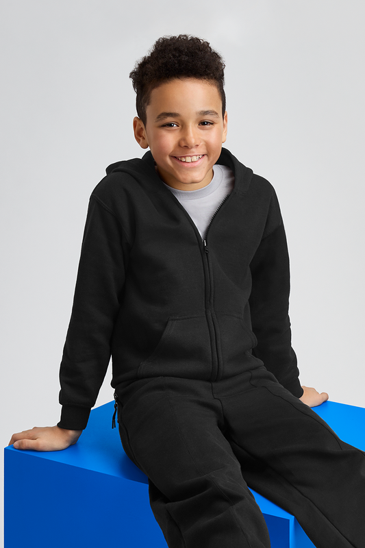 HEAVY BLEND™ YOUTH FULL ZIP HOODED SWEATSHIRT - Gildan (1 of 6) | utt:b1b853a3dfd4
