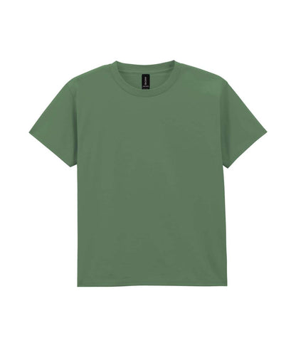 Light Cotton Youth T-Shirt in Military Green | utt:473a7f759252