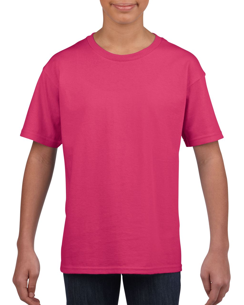 SOFTSTYLE™ YOUTH T-SHIRT in Heliconia | utt:75951fac74d9