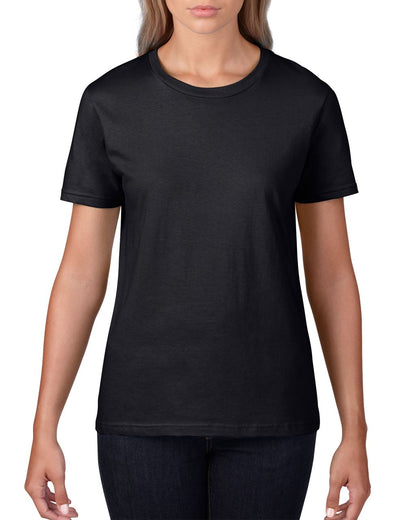 PREMIUM COTTON® LADIES' T-SHIRT in Black | utt:f6de1d5cbd70