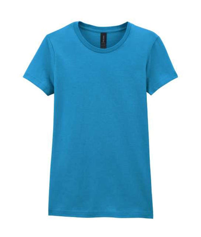 SOFTSTYLE™ LADIES' T-SHIRT in Antique Sapphire | utt:27ad046ca0b8