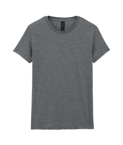 SOFTSTYLE™ LADIES' T-SHIRT in Graphite Heather | utt:308dcfc7e607