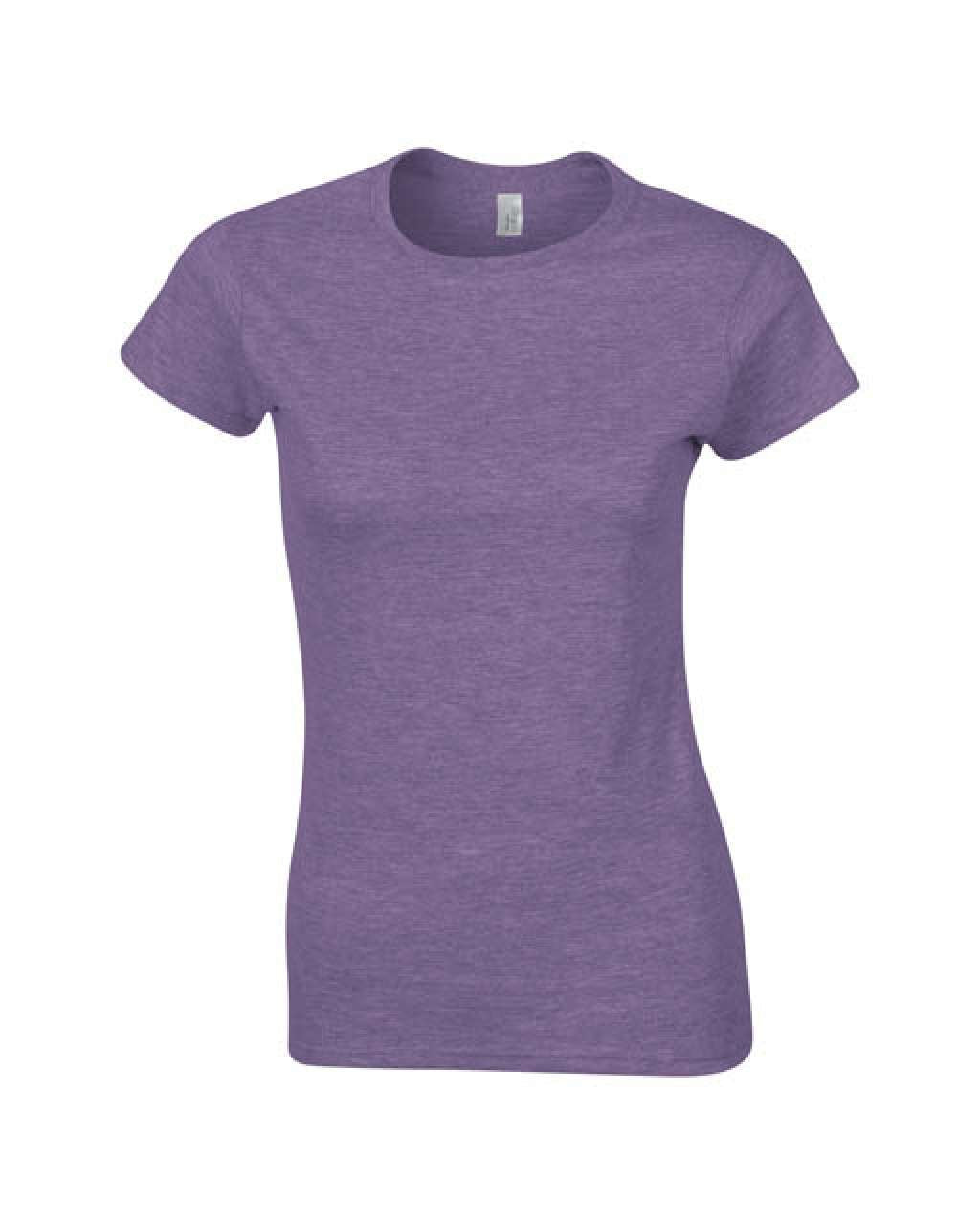 SOFTSTYLE™ LADIES' T-SHIRT in Heather Purple | utt:36875a78f998