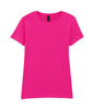 SOFTSTYLE™ LADIES' T-SHIRT in Heliconia | utt:a93ddafac206