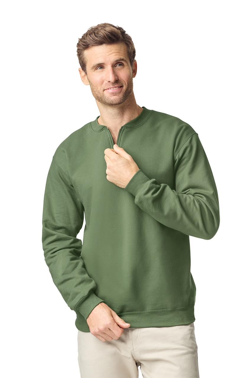 Softstyle™ Midweight Adult Fleece 1/4 Zip Sweatshirt - Gildan (1 of 5)
