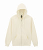 SOFTSTYLE™ MIDWEIGHT FLEECE ADULT FULL ZIP HOODED SWEATSHIRT in Off White | utt:a0175cf346a7