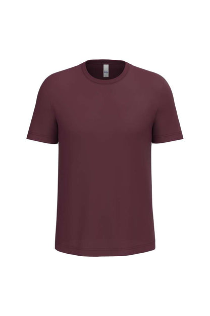 IDEAL150 MEN'S TUBULAR T-SHIRT in Ideal Burgundy | utt:69af63d531ea