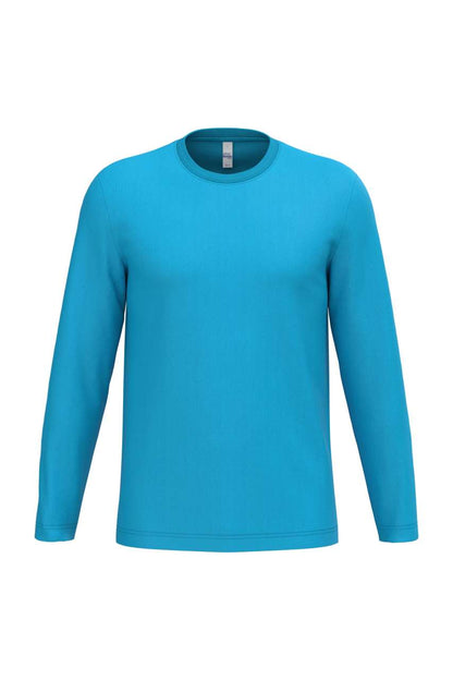 Ideal150 Unisex Lsl Tubular T-Shirt in Ideal Atoll Blue