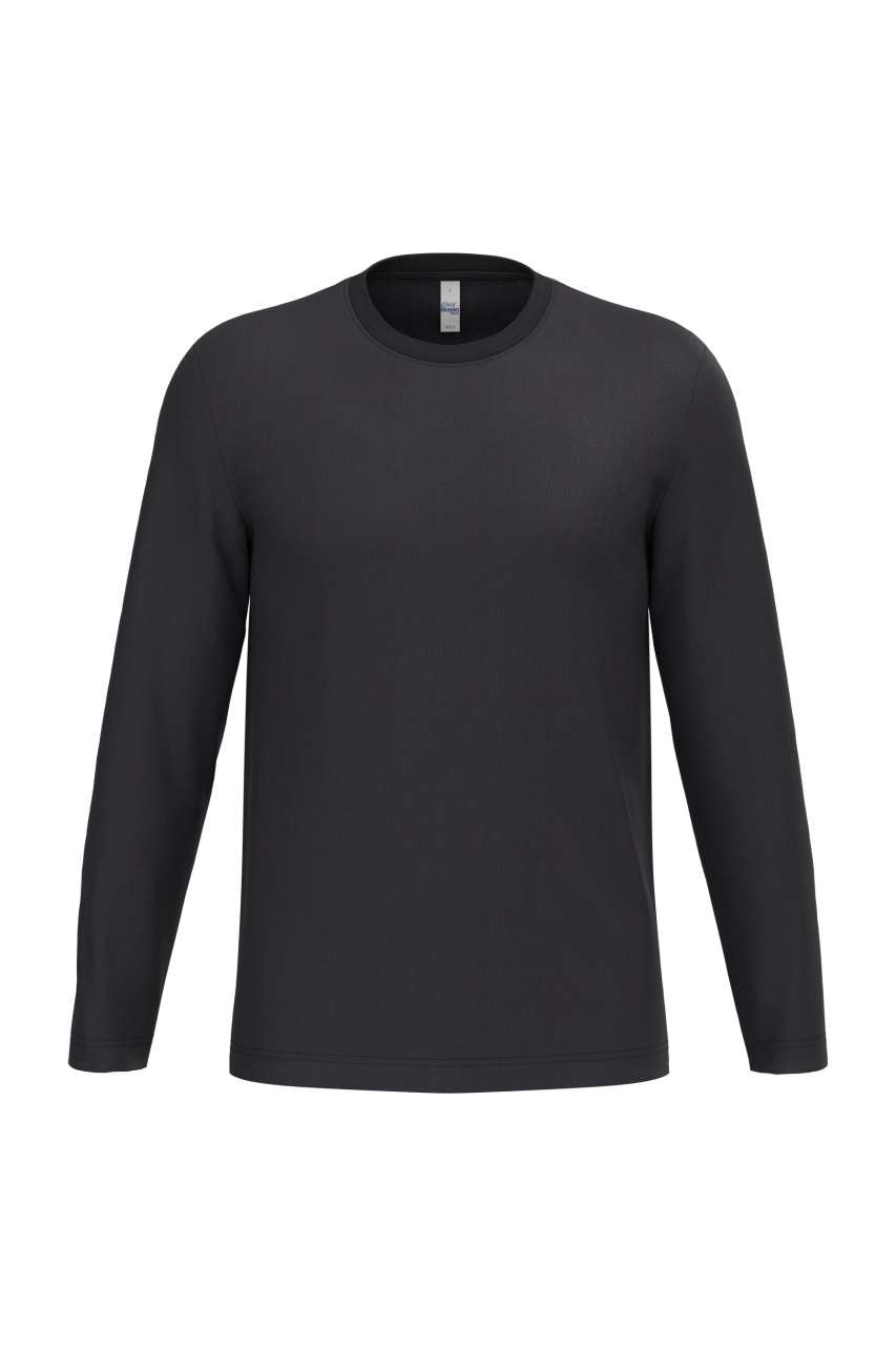 Ideal150 Unisex Lsl Tubular T-Shirt in Ideal Black
