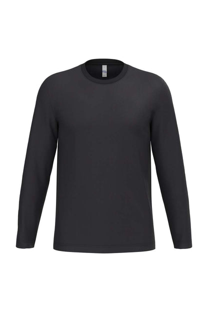 Ideal150 Unisex Lsl Tubular T-Shirt in Ideal Black