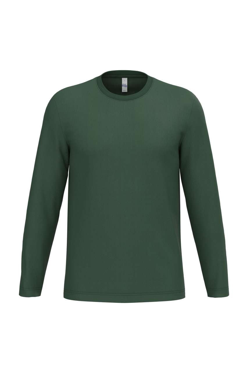 Ideal150 Unisex Lsl Tubular T-Shirt in Ideal Forest Green