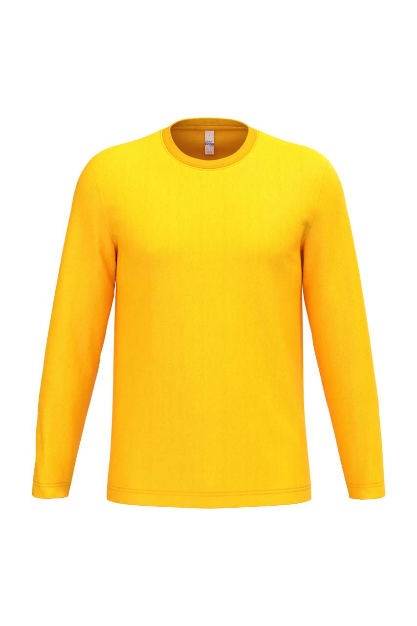 Ideal150 Unisex Lsl Tubular T-Shirt in Ideal Gold
