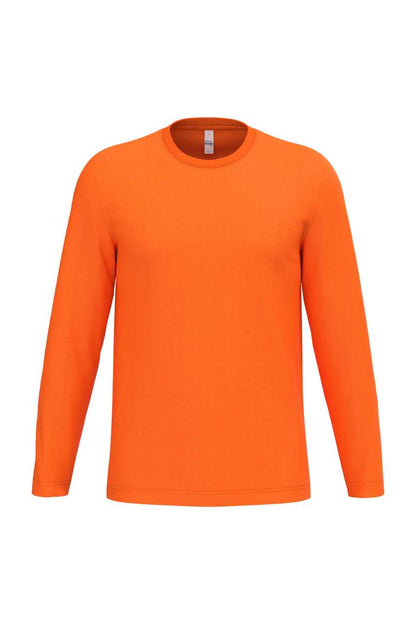 Ideal150 Unisex Lsl Tubular T-Shirt in Ideal Orange