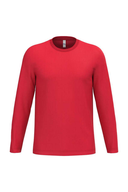 Ideal150 Unisex Lsl Tubular T-Shirt in Ideal Red