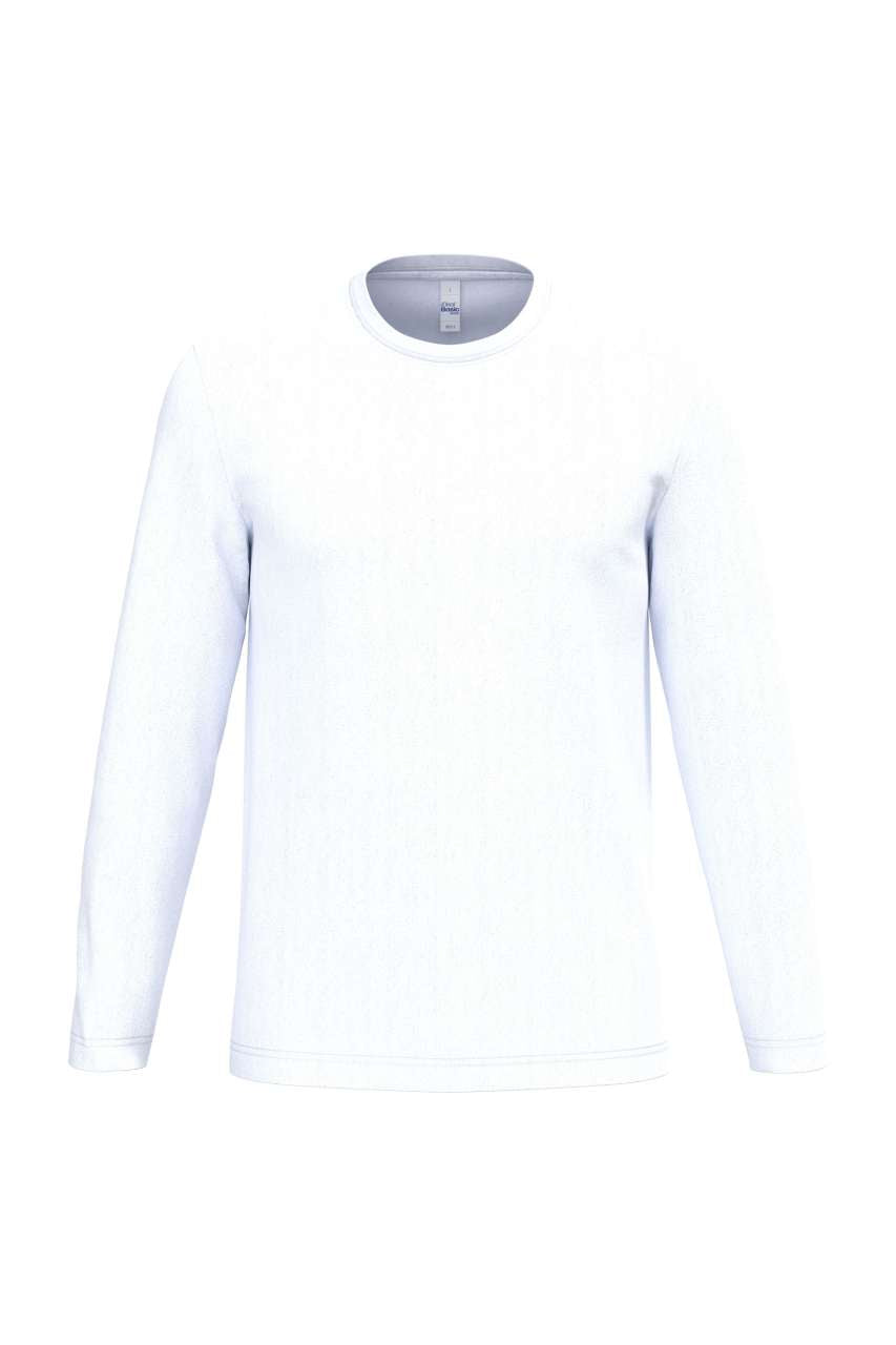 Ideal150 Unisex Lsl Tubular T-Shirt in Ideal White