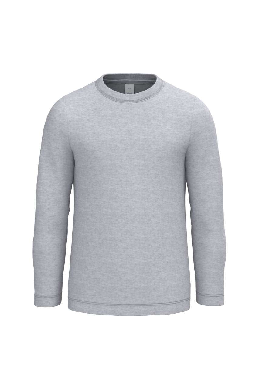 Ideal150 Kids' Lsl T-Shirt in Ideal Oxford Grey