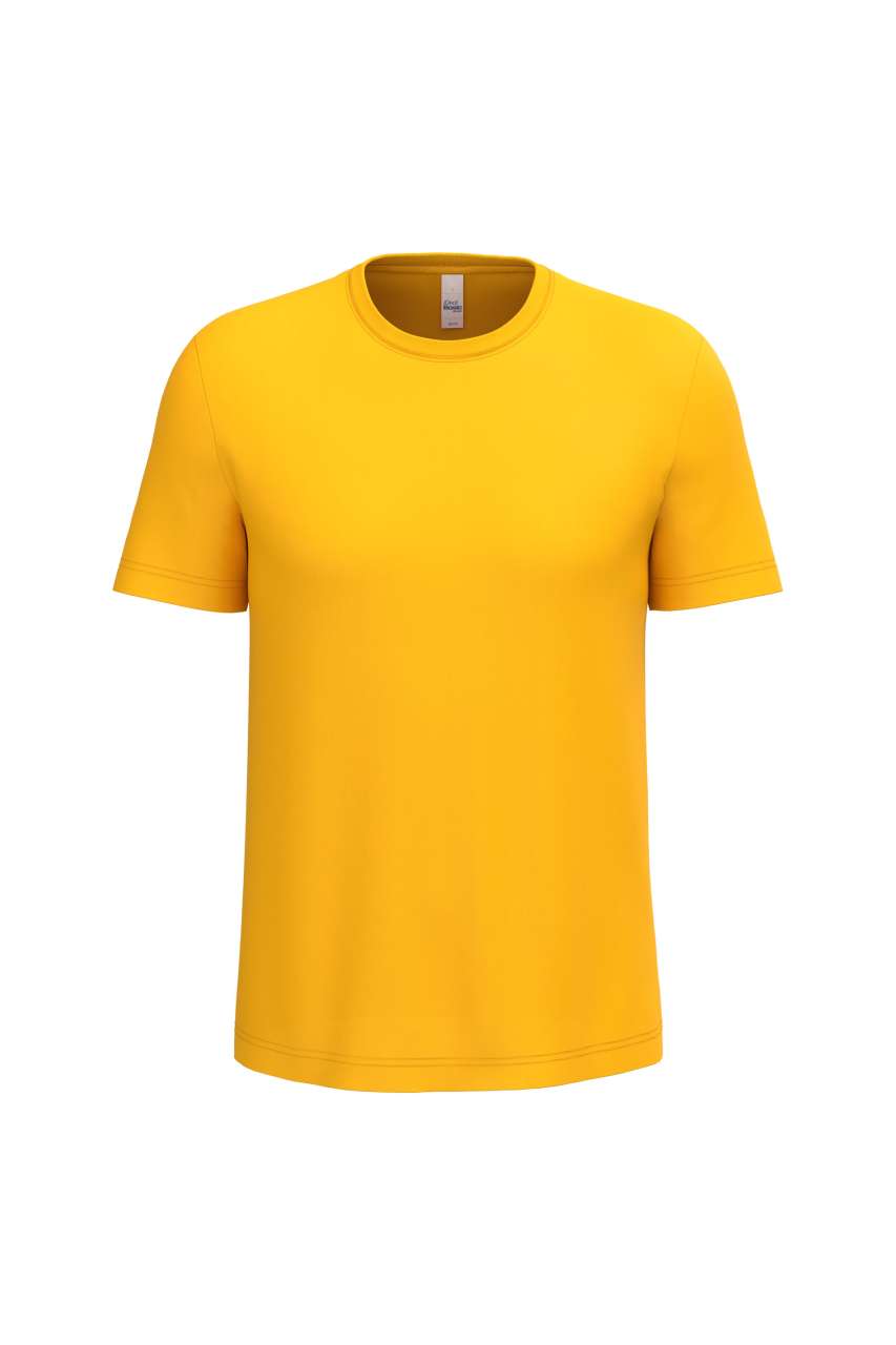 IDEAL190 MEN'S TUBULAR T-SHIRT in Ideal Gold | utt:9db58477f2de