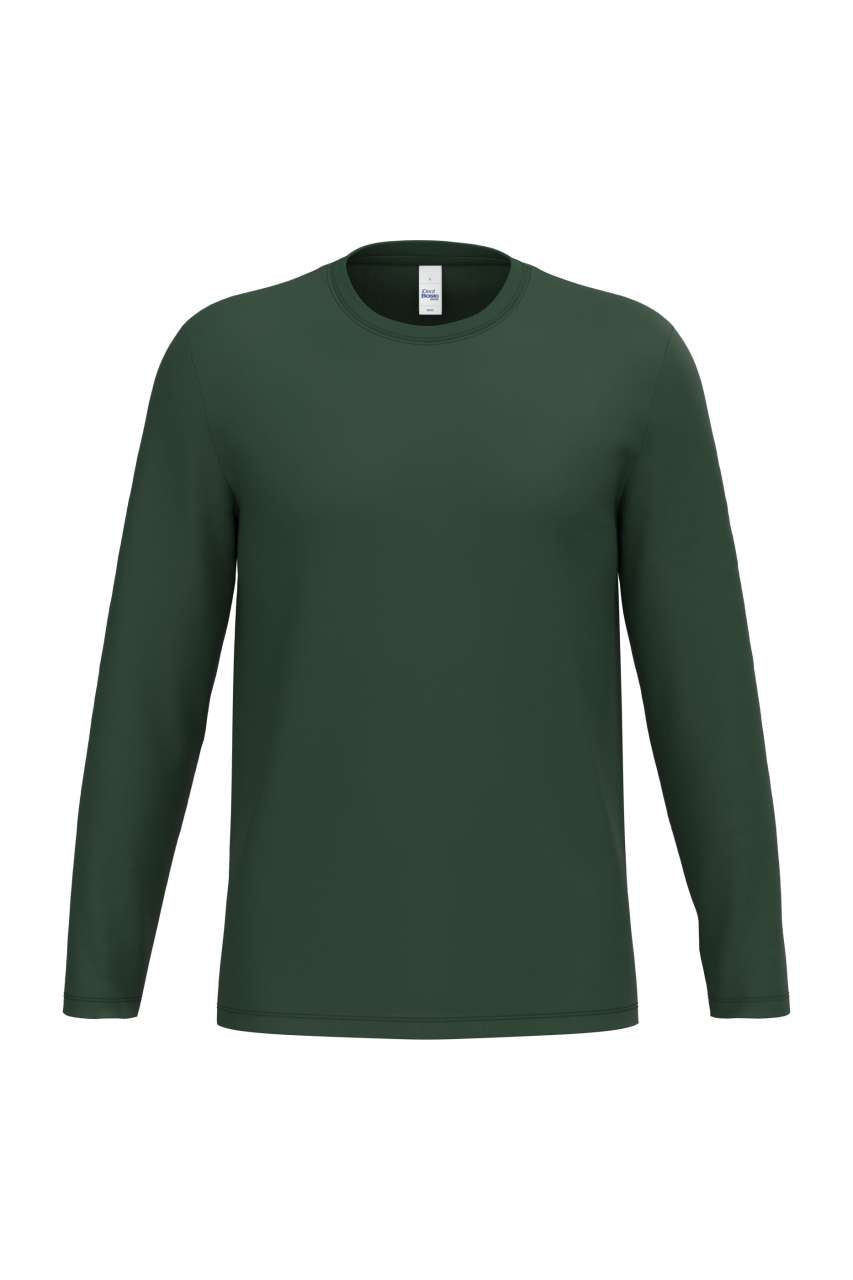 Ideal190 Unisex Lsl Tubular T-Shirt in Ideal Forest Green