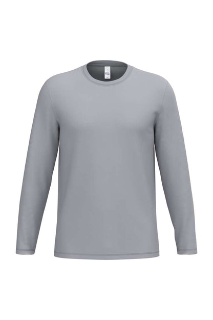 Ideal190 Unisex Lsl Tubular T-Shirt in Ideal Oxford Grey