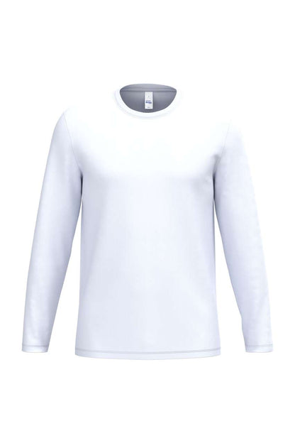 Ideal190 Unisex Lsl Tubular T-Shirt in Ideal White